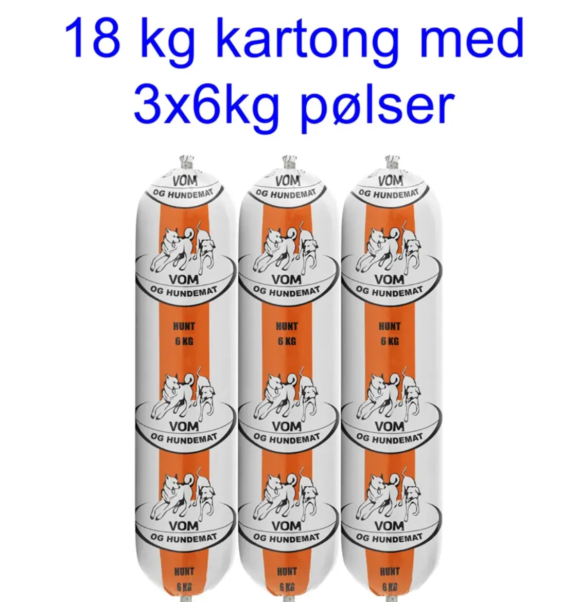 Bilde av VOM Hunt 18 kg kartong (3x6kg) 